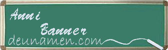 Anni Banner Visitenkarte